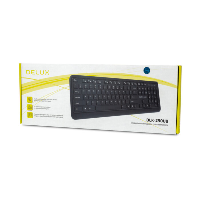 Клавиатура Delux DLK-290UB — изображение 3