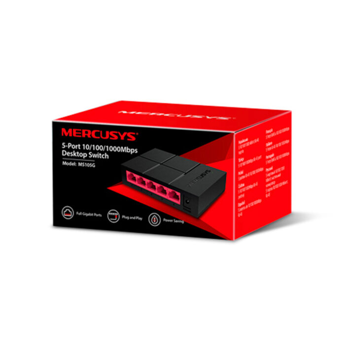 Коммутатор Mercusys MS105G — изображение 3