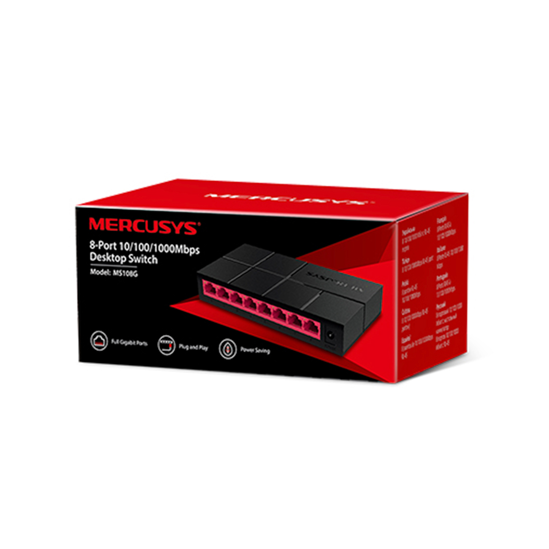 Коммутатор Mercusys MS108G — изображение 3