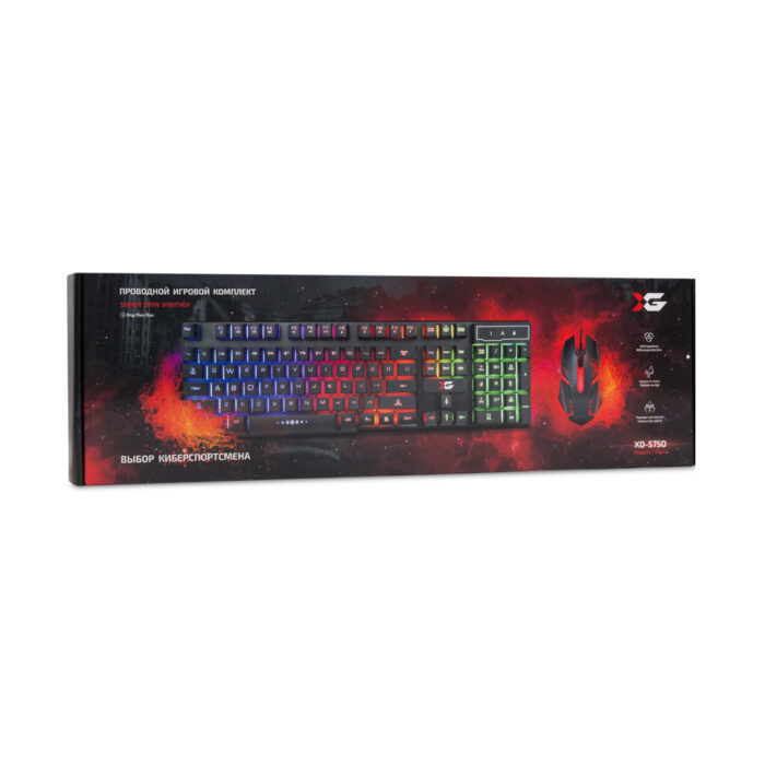 Комплект Клавиатура + Мышь XG XD-575OUB — изображение 3