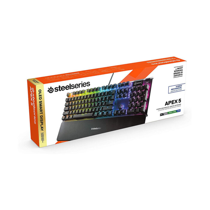 Клавиатура Steelseries Apex 5 US — изображение 3