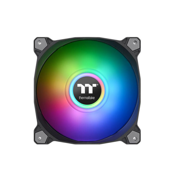 Кулер для компьютерного корпуса Thermaltake Pure Duo 12 ARGB Sync Radiator Fan (2-Fan Pack) Black — изображение 2