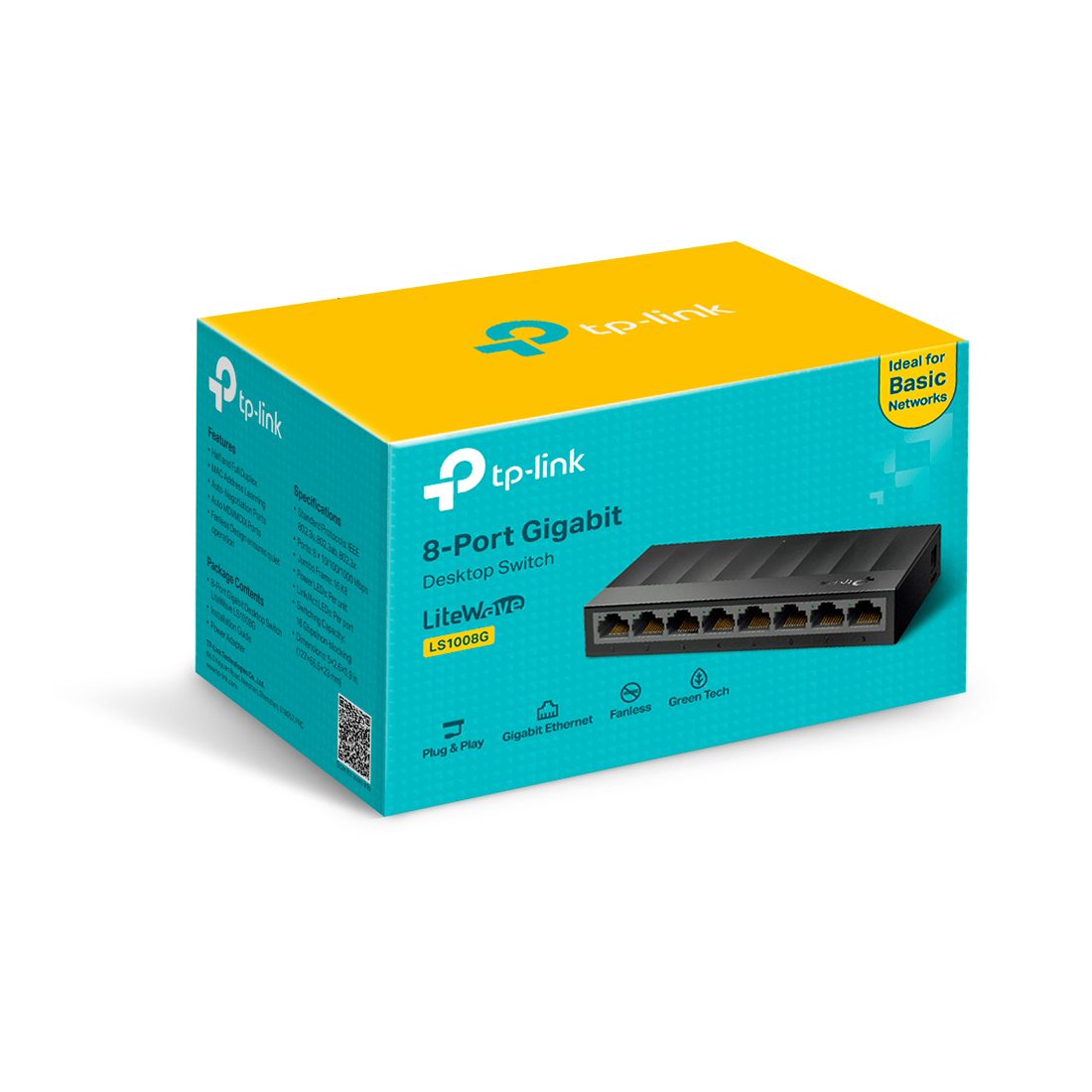 Коммутатор TP-Link LS1008G — изображение 3