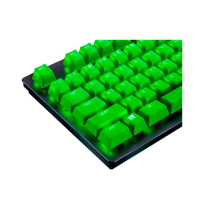Набор сменных клавиш для клавиатуры Razer PBT Keycap Upgrade Set - Razer Green — изображение 3
