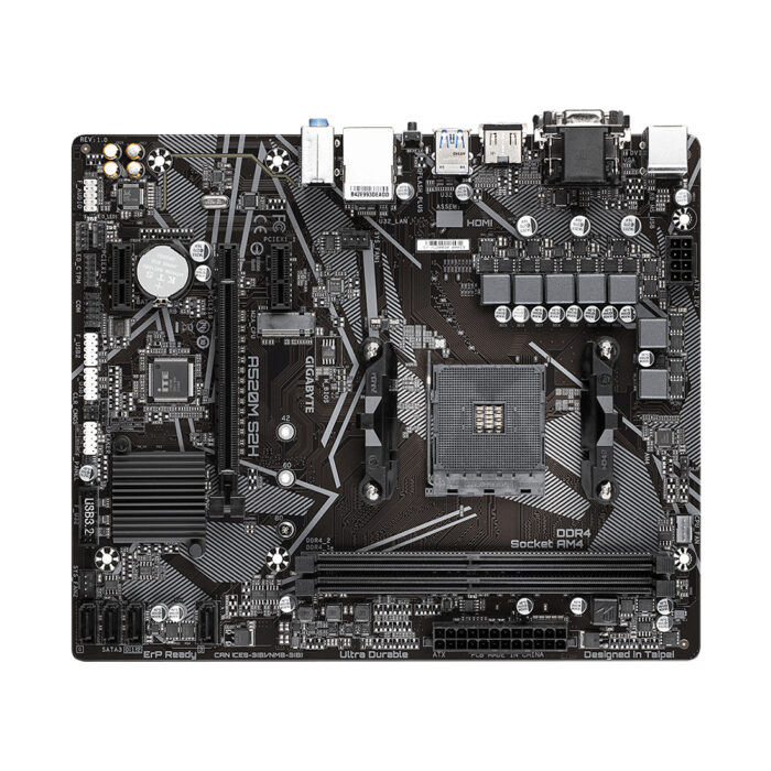 Материнская плата Gigabyte A520M S2H — изображение 2