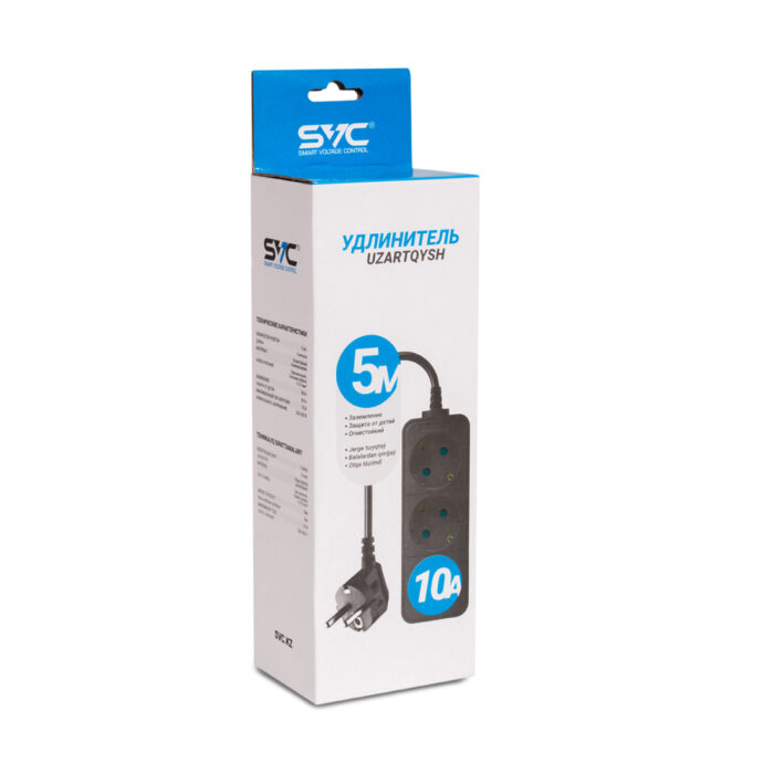 Удлинитель SVC GXC3S-50M 5 м. 220 в. — изображение 3