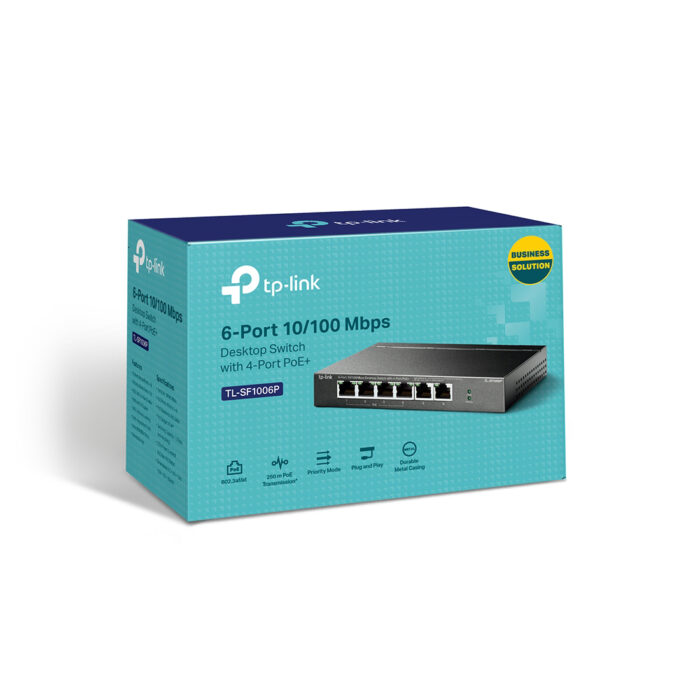 Коммутатор TP-Link TL-SF1006P — изображение 2
