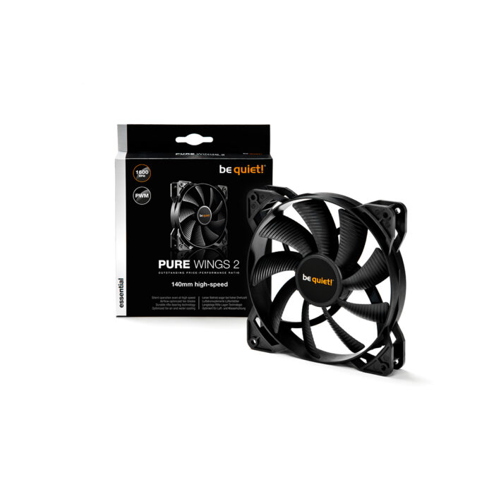 Вентилятор для компьютерного корпуса Bequiet! Pure Wings 2 140mm PWM high-speed — изображение 3