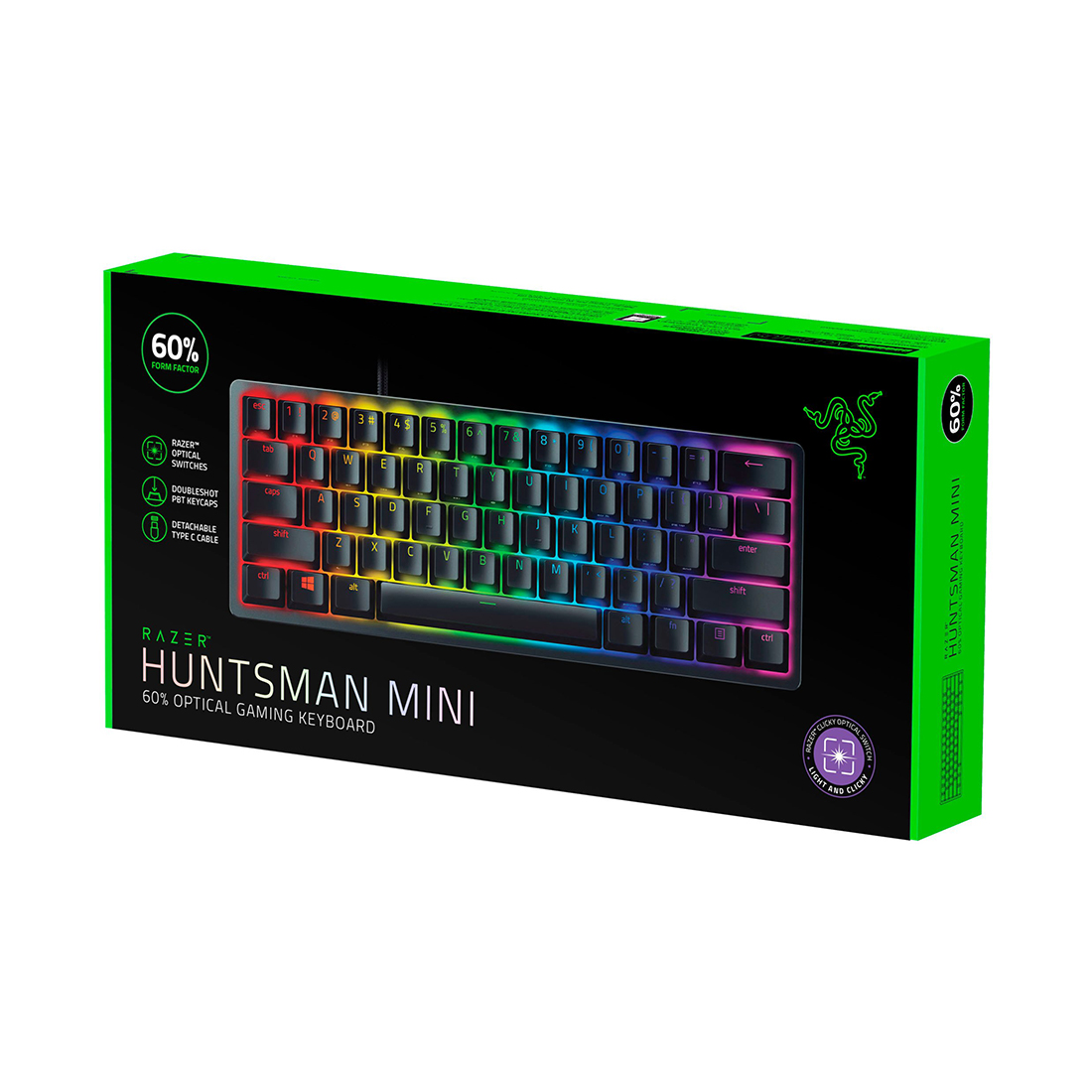 Клавиатура Razer Huntsman Mini (Purple Switch) — изображение 3