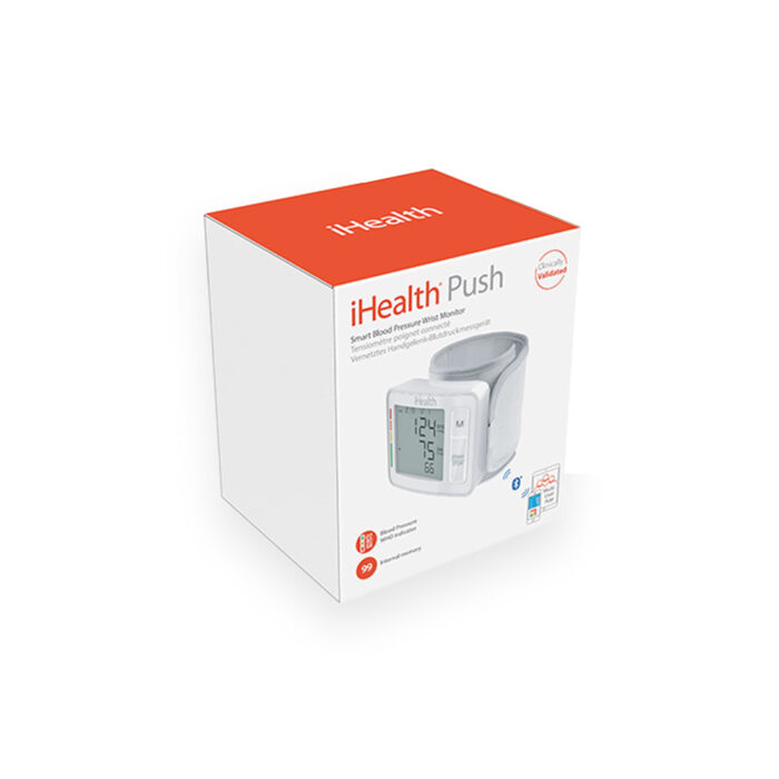Умный наручный тонометр iHealth PUSH Wrist Smart Blood Pressure Monitor CONNECTABLE — изображение 3