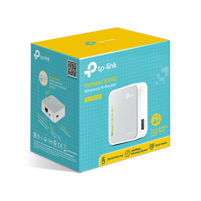 Маршрутизатор 3G/4G Портативный TP-Link TL-MR3020 — изображение 3
