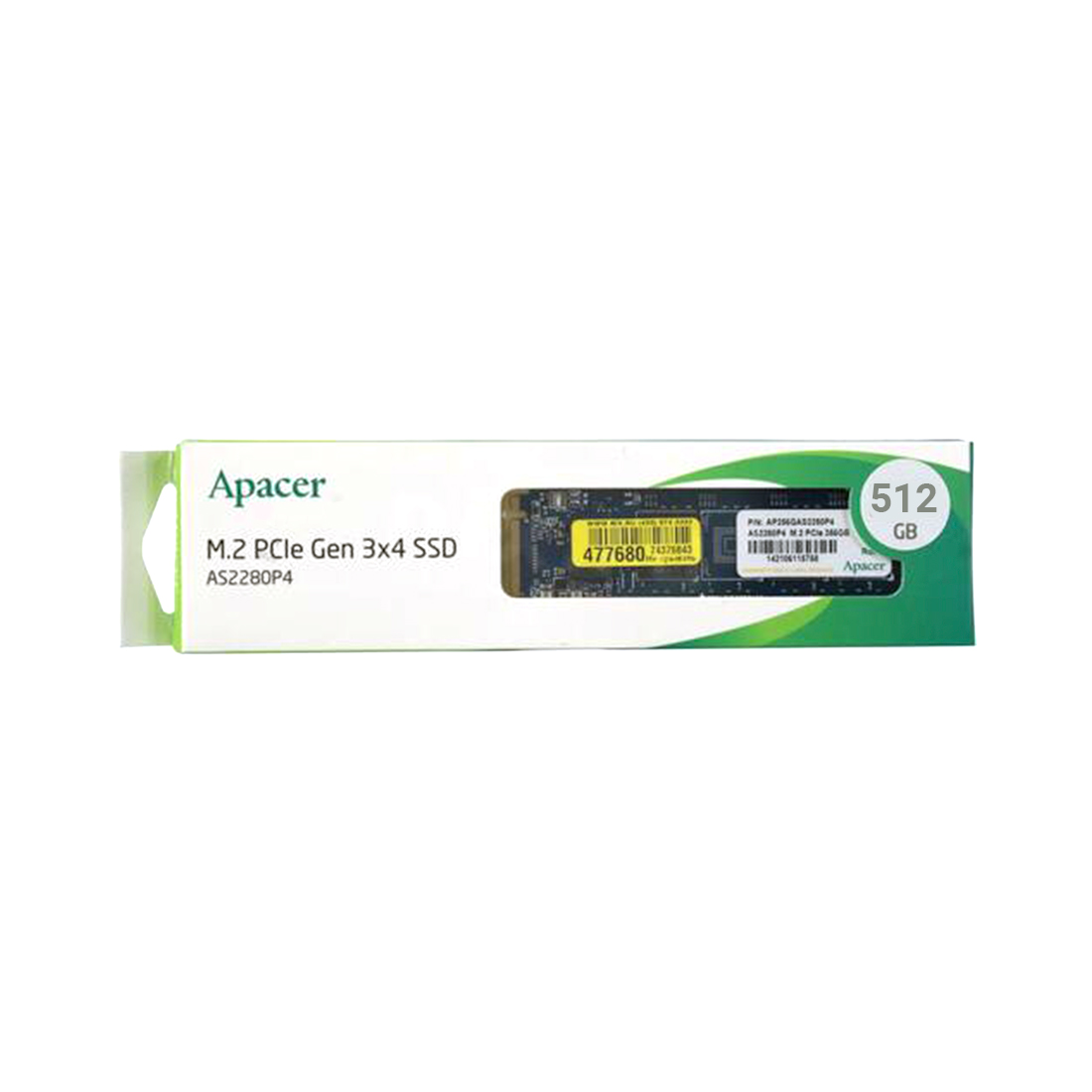 Твердотельный накопитель SSD Apacer AS2280P4 512GB M.2 PCIe — изображение 3