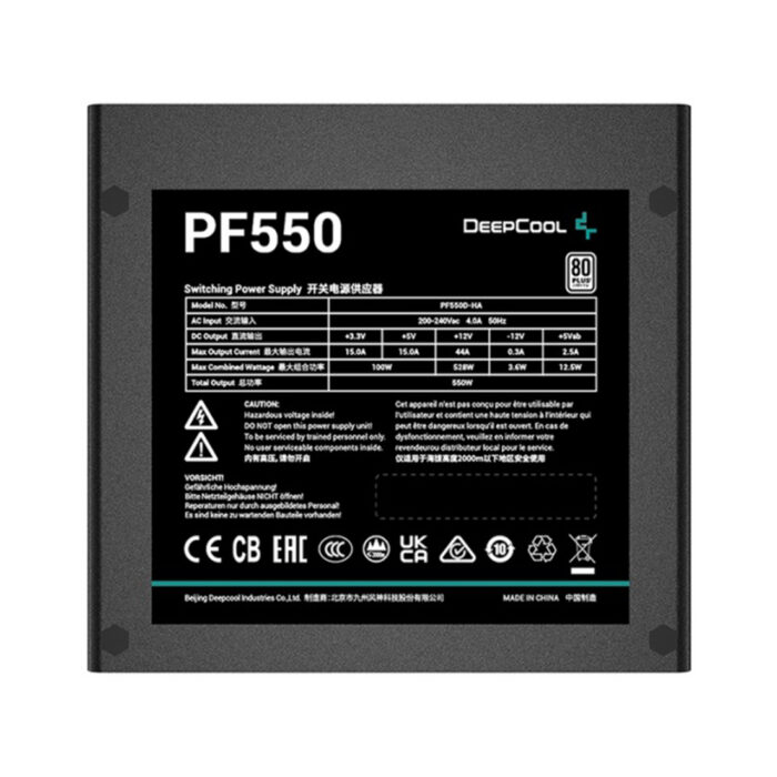 Блок питания Deepcool PF550 — изображение 2