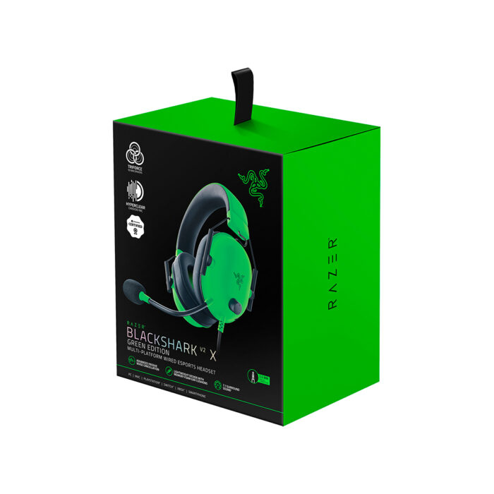 Гарнитура Razer Blackshark V2 X Green — изображение 3