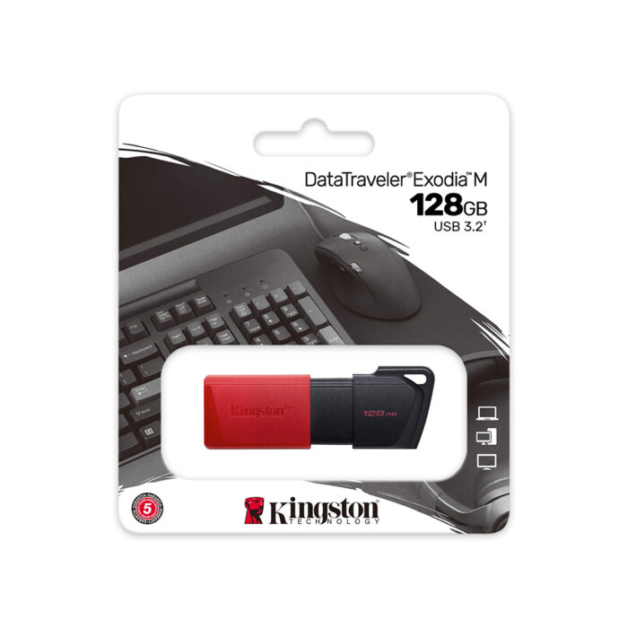 USB-накопитель Kingston DTXM/128GB 128GB Красный — изображение 3
