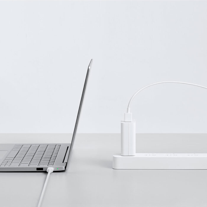 Интерфейсный кабель Xiaomi 6A Type-A to Type-C Cable Белый — изображение 3
