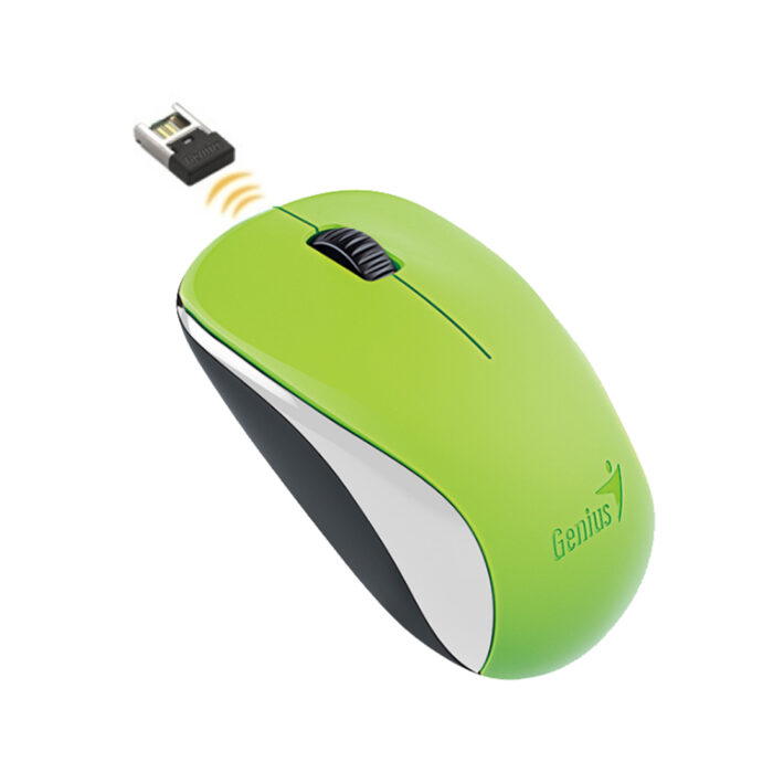 Компьютерная мышь Genius NX-7000 Green — изображение 3