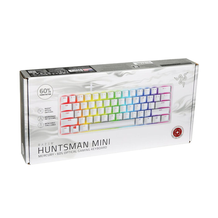 Клавиатура Razer Huntsman Mini (Red Switch) - Mercury — изображение 3