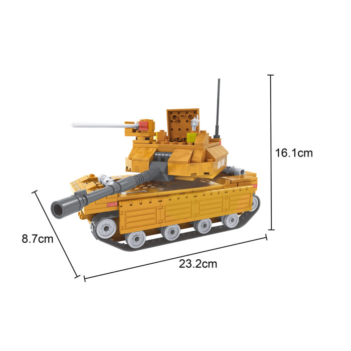 Игровой конструктор Keyixing 22504 АРМИЯ (233 детали в наборе) — изображение 2