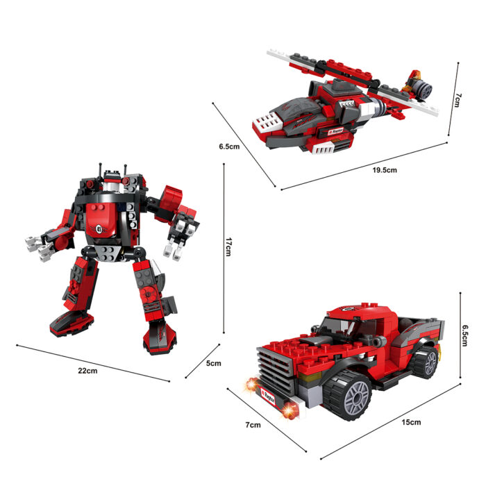 Игровой конструктор Keyixing 25620 КАПИТАН (286 деталей в наборе) — изображение 2