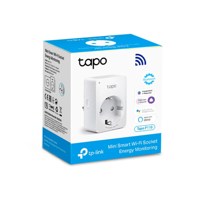 Умная мини Wi-Fi розетка TP-Link Tapo P110 — изображение 2