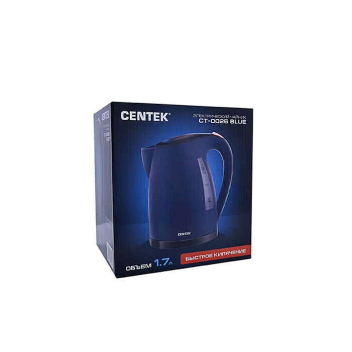 Чайник электрический Centek CT-0026 Синий — изображение 3