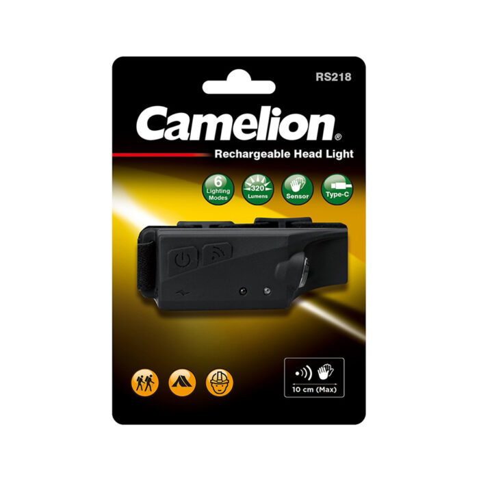 Перезаряжаемый налобный фонарь Camelion RS218 — изображение 2