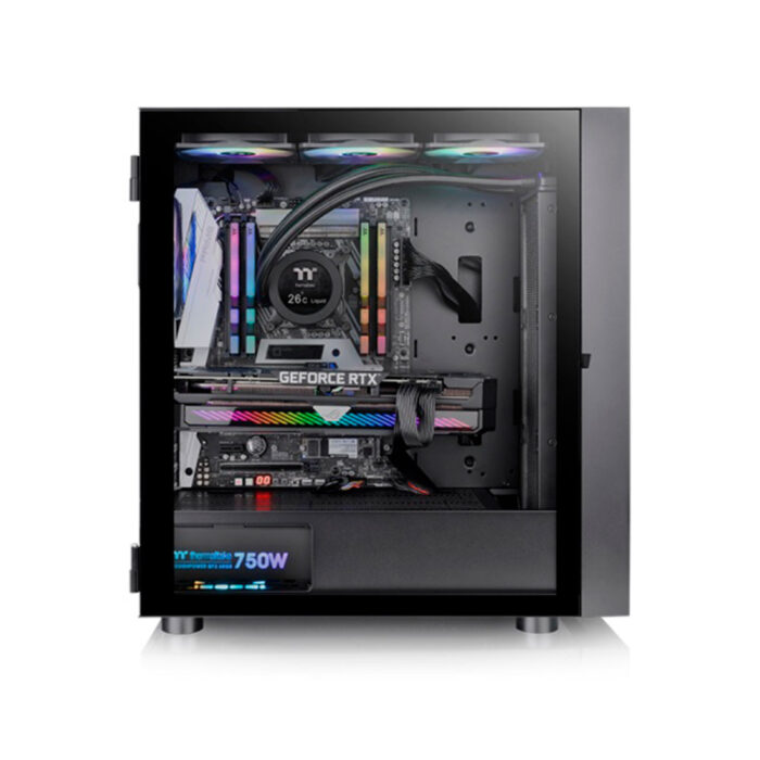Компьютерный корпус Thermaltake H570 TG ARGB Black без Б/П — изображение 3