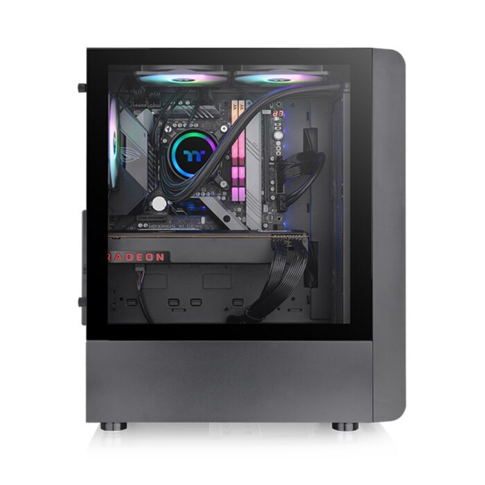 Компьютерный корпус Thermaltake S200 TG ARGB Black без Б/П — изображение 3