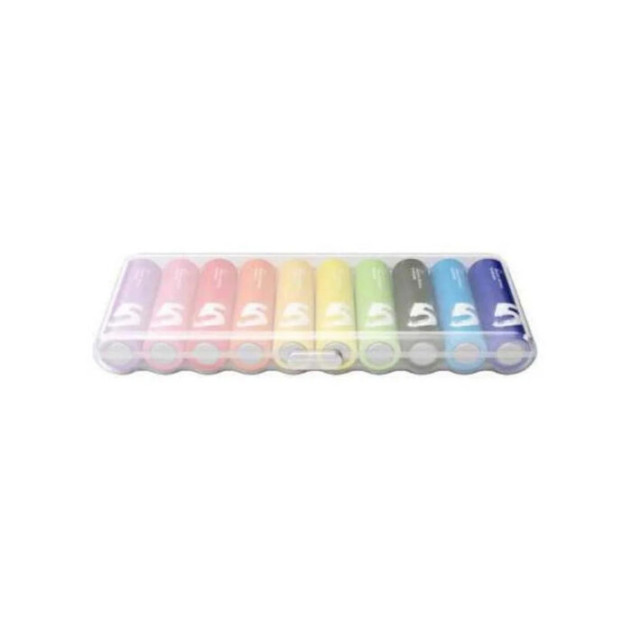 Батарейки Xiaomi AA Rainbow Batteries (10 штук в упаковке) — изображение 3