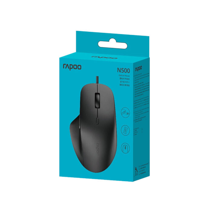 Компьютерная мышь Rapoo N500 Чёрный — изображение 3