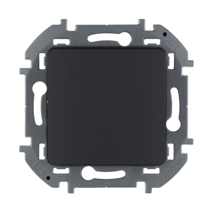 Переключатель одноклавишный Legrand Inspiria 673653 10 AX 250 В антрацит