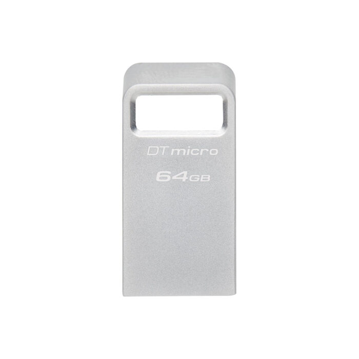 USB-накопитель Kingston DTMC3G2/64GB 64GB Серебристый — изображение 2
