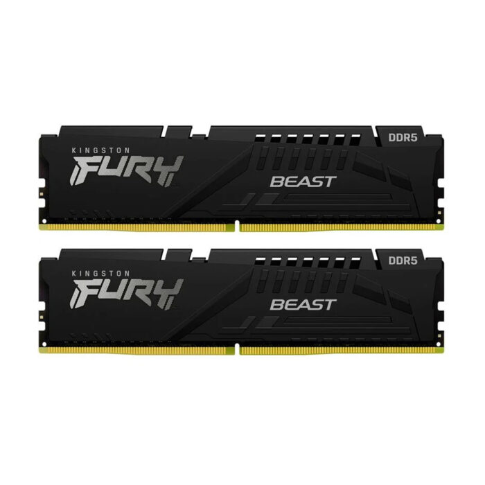 Комплект модулей памяти Kingston FURY Beast KF552C40BBK2-16 DDR5 16GB (Kit 2x8GB) 5200MHz — изображение 2