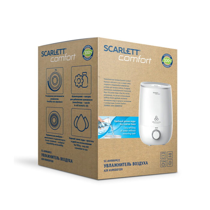 Увлажнитель Scarlett SC-AH986M22 — изображение 3