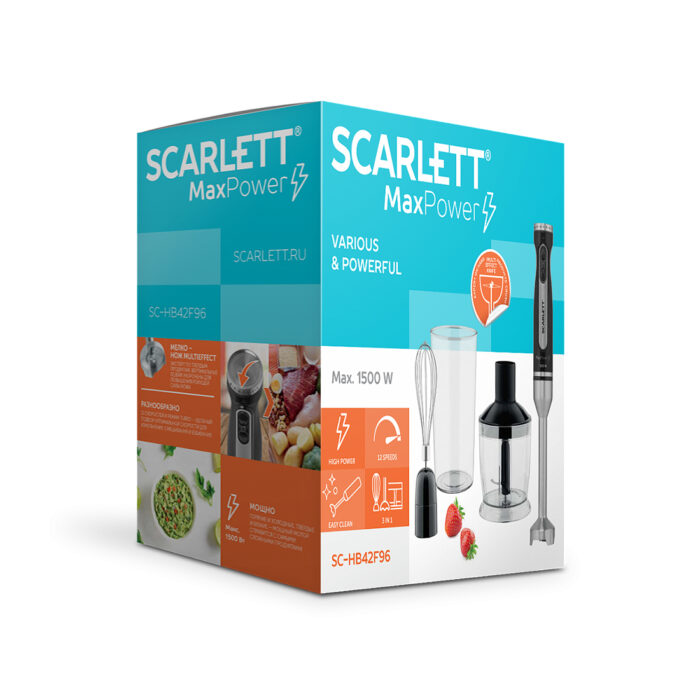 Погружной блендер Scarlett SC-HB42F96 — изображение 3