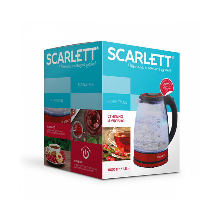 Чайник электрический Scarlett SC-EK27G85 — изображение 2