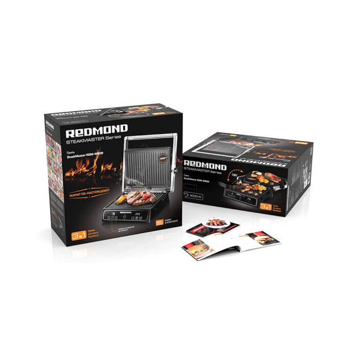 Гриль Redmond SteakMaster RGM-M809 Черный — изображение 3
