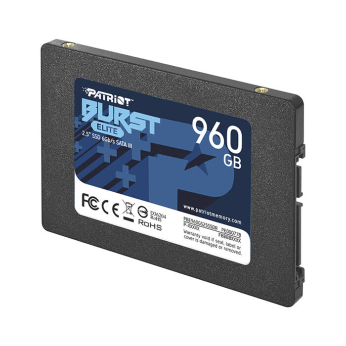 Твердотельный накопитель SSD Patriot Burst Elite 960GB SATA — изображение 3