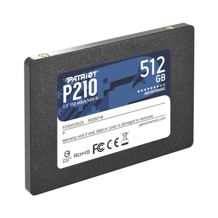 Твердотельный накопитель SSD Patriot P210 512GB SATA — изображение 2