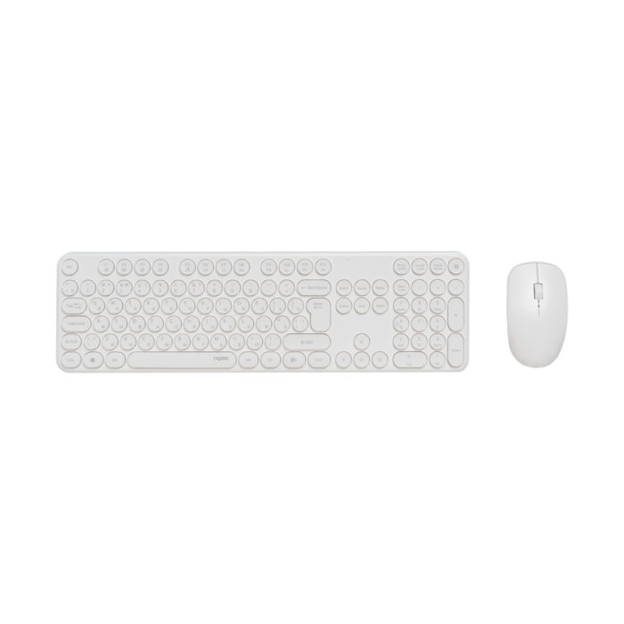 Комплект Клавиатура + Мышь Rapoo X260S White — изображение 2