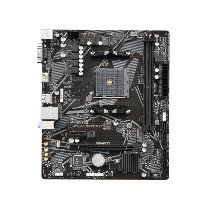 Материнская плата Gigabyte A520M K V2 — изображение 2