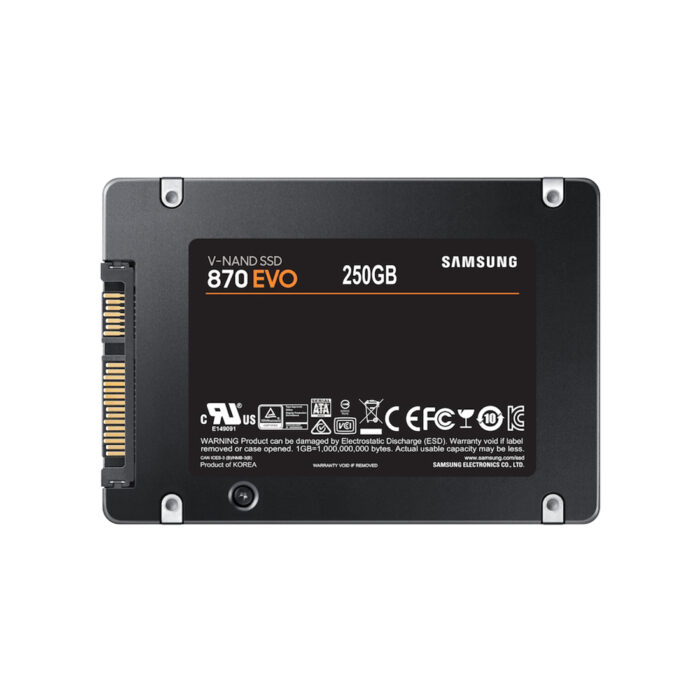 Твердотельный накопитель SSD Samsung 870 EVO 250 ГБ SATA 2.5" — изображение 3