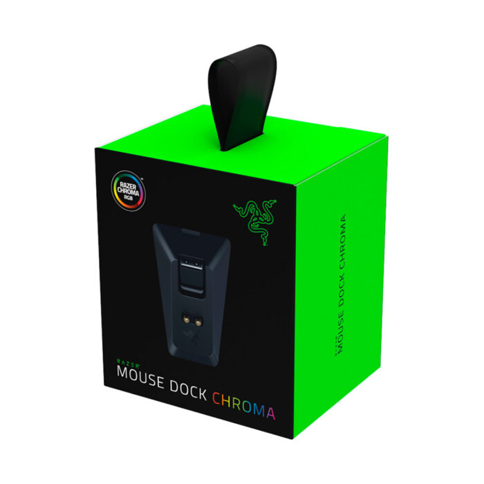 Док-станция для зарядки мыши с настраиваемой RGB-подсветкой Razer Mouse Dock Chroma — изображение 3