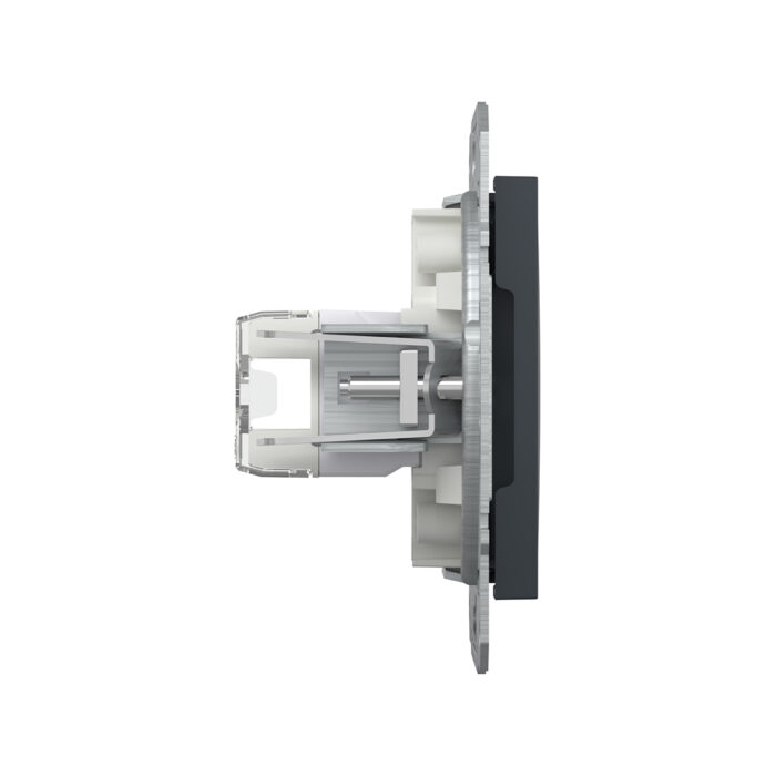 Розетка компьютерная SE EPH4300171 Asfora RJ45 кат. 5е механизм антрацит — изображение 2
