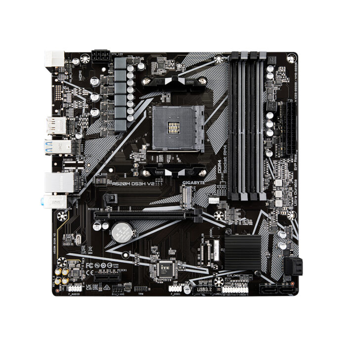 Материнская плата Gigabyte A520M DS3H V2 — изображение 2