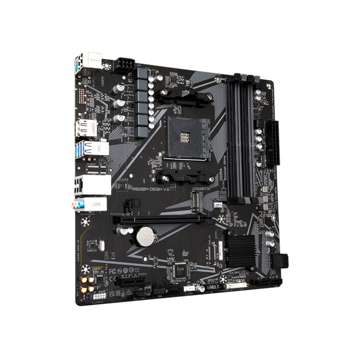 Материнская плата Gigabyte A520M DS3H V2 — изображение 3