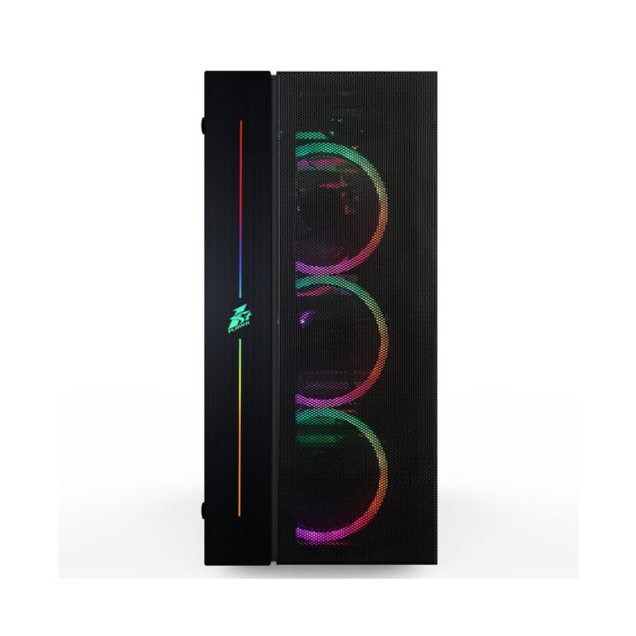 Компьютерный корпус 1STPLAYER BLACK.SIR B7-BK без Б/П — изображение 2
