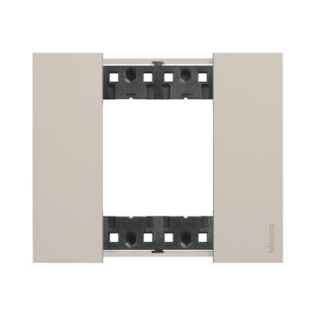 Рамка декоративная Bticino KA4802KM Living Now 2 модуля песочный