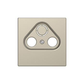Центральная накладка MERTEN MTN4123-6033 D-Life TV розетки, 2/3 отверстий сахара